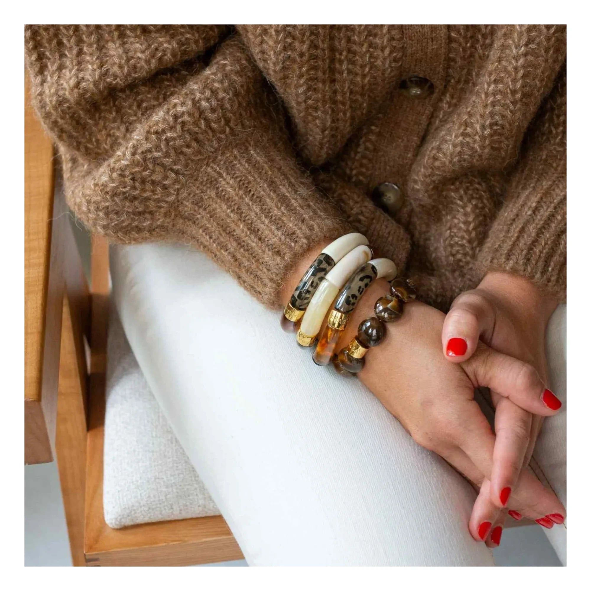 Parabaya - Bombom Feli Haselnussarmband | Hazel