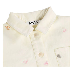 Molo - Hellen Coquillages Organic Cotton Jacket | Ivory