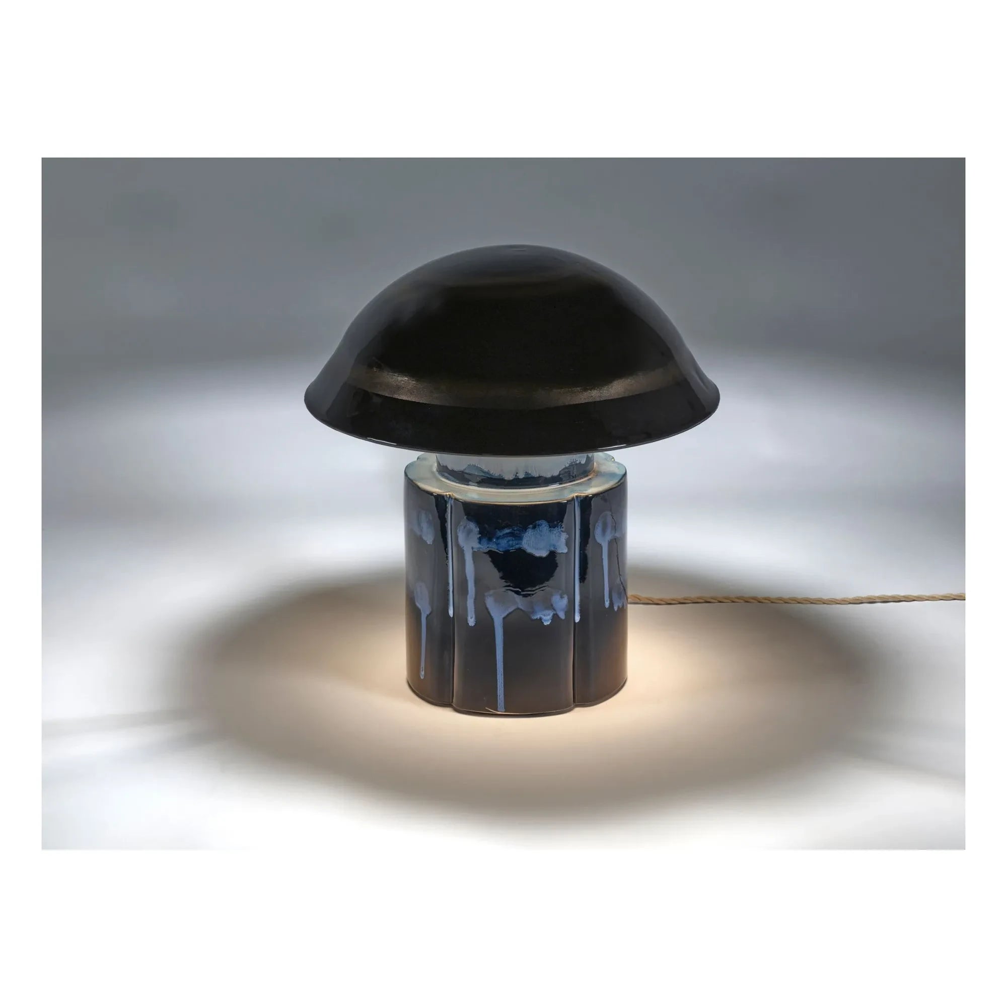 Serax - Stoneware Table Lamp John, Anita Le Grelle | Navy