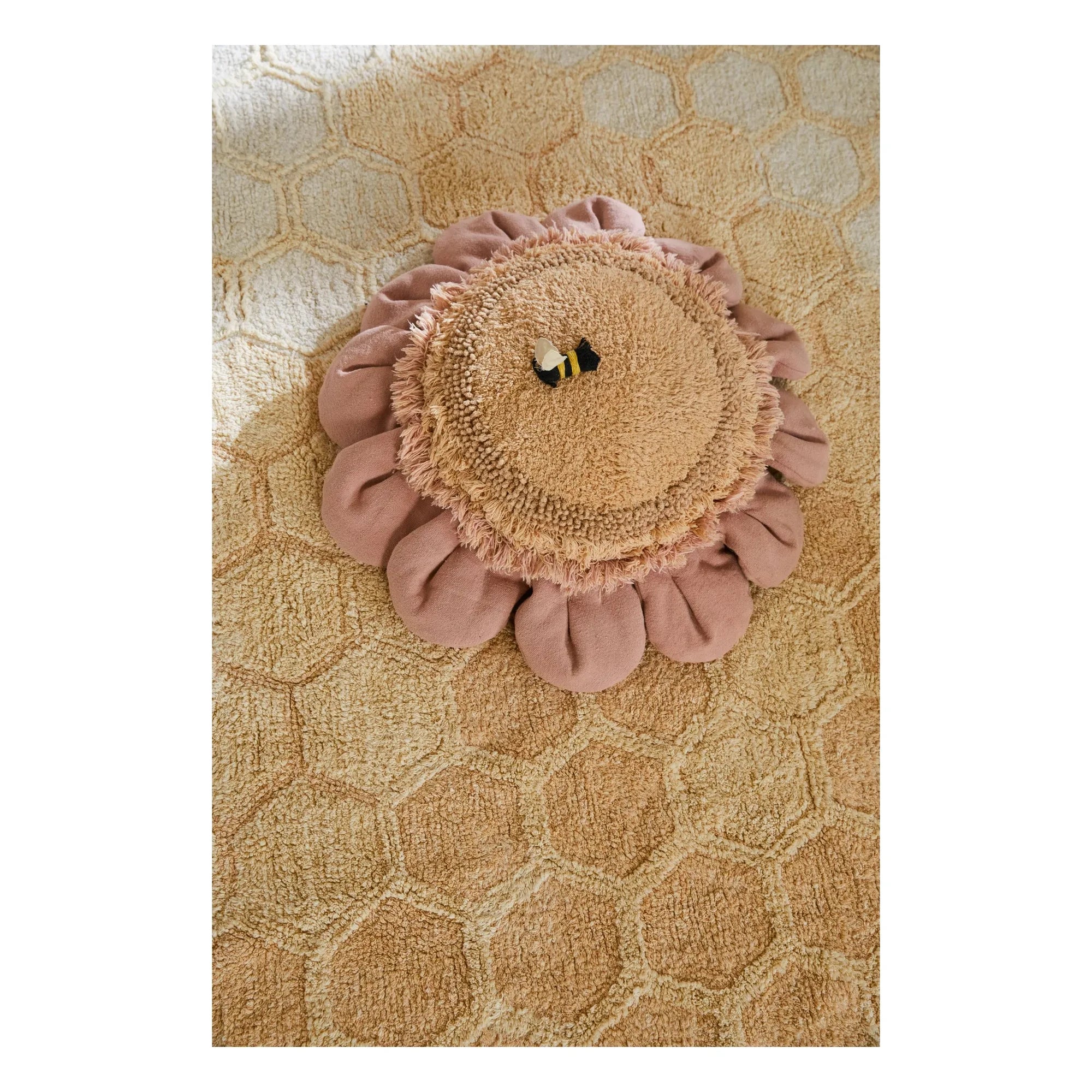 Lorena Canals - Daisy Pouf | Rosa
