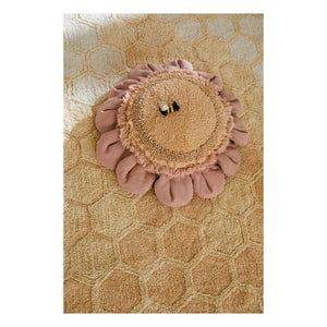 Lorena Canals - Daisy Pouf | Rosa