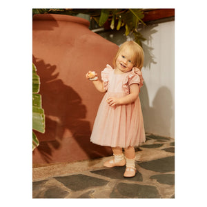 Molo - Cheyanne Ruffled Dress | Light Pink