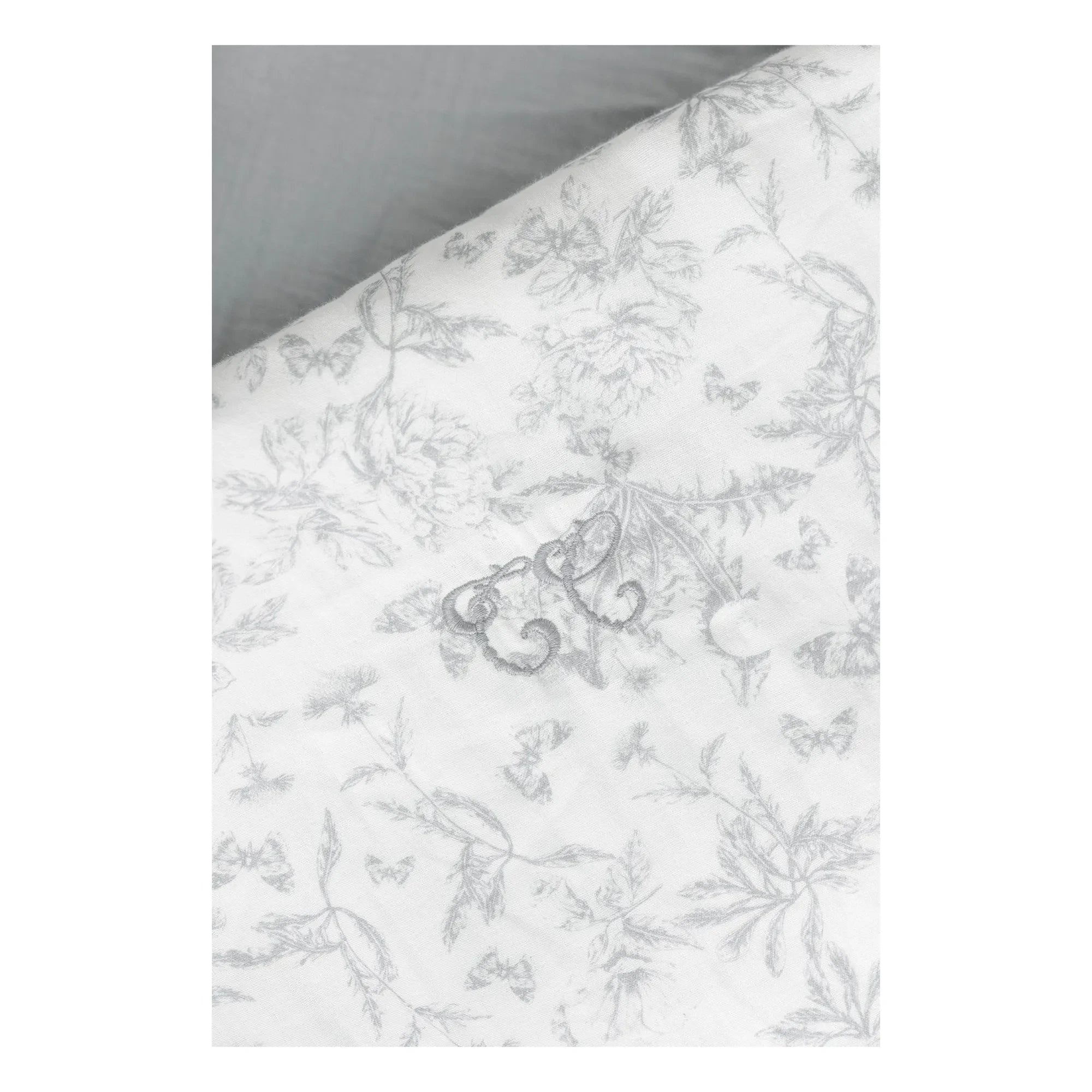 Tartine et Chocolat - Toile de Jouy Bettwäsche-Set | Grau
