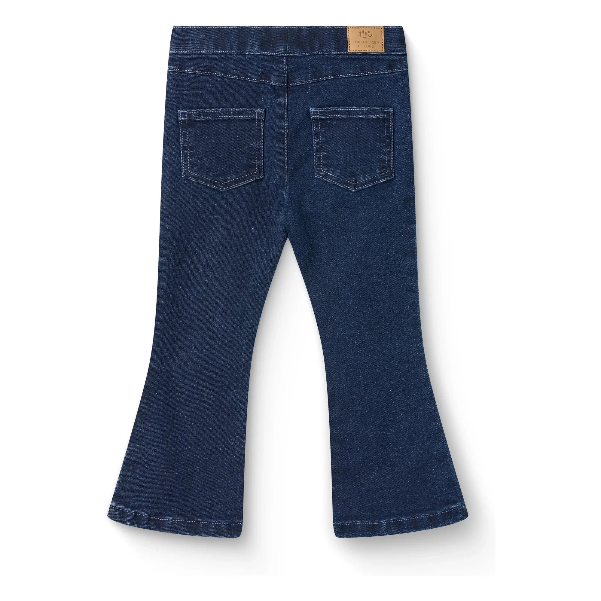 Copenhagen Colors - Organik Pamuk İspanyol Paça Jean | Indigo