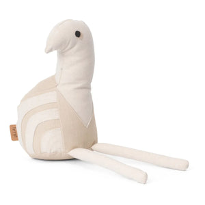 Ferm Living Kids - Birdy peluş oyuncak | Kirli beyaz
