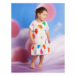 Halcyon Nights - Blumenkleid | Elfenbein