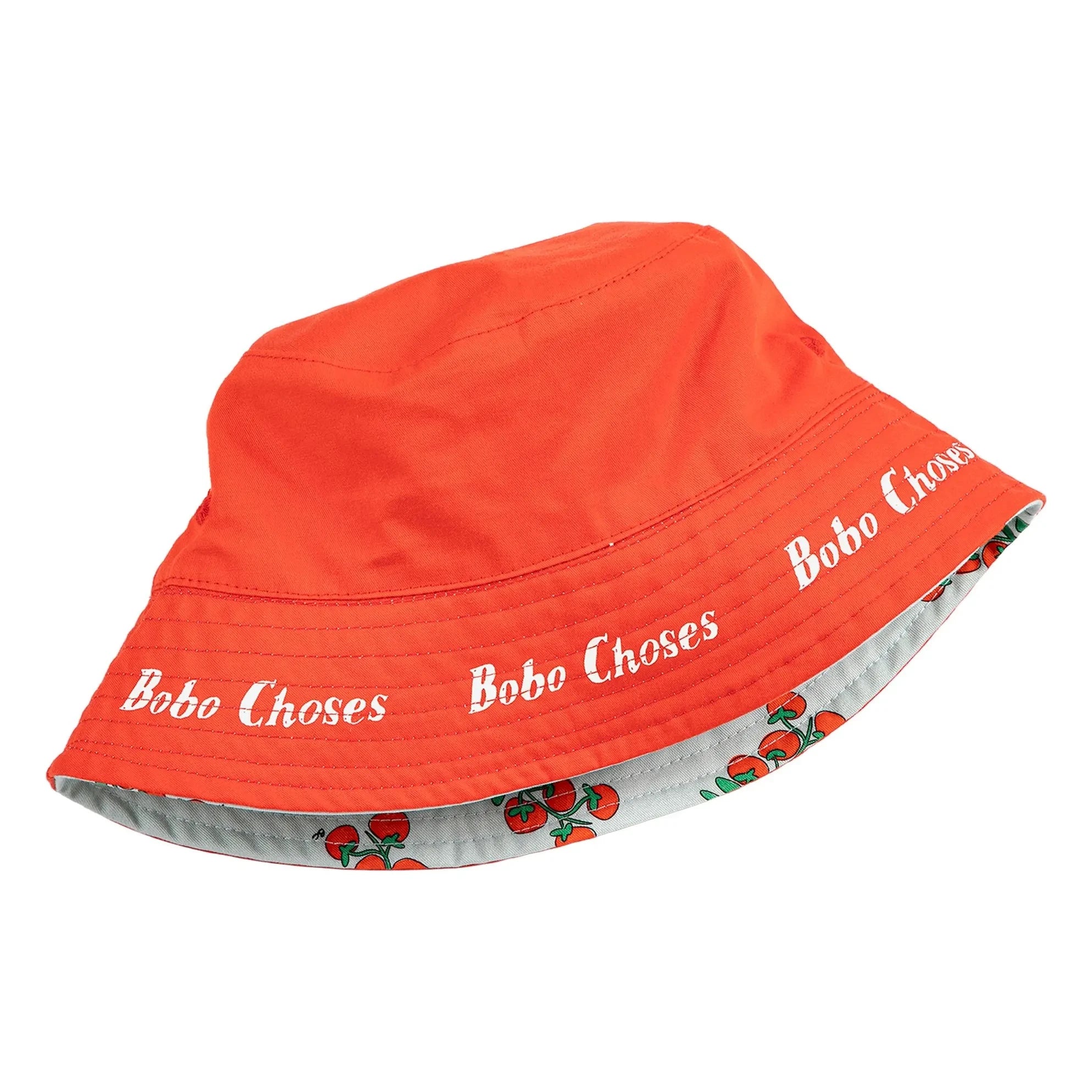 Bobo Choses - Wendbarer Hut Tomate Recycelte Faser | Hellblau