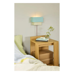 Hübsch - Arte duvar lambası | Mavi