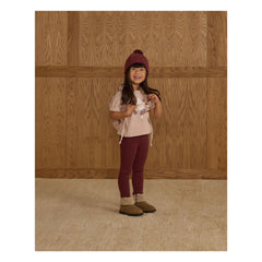 Rylee + Cru - Pointelle Tayt | Burgundy