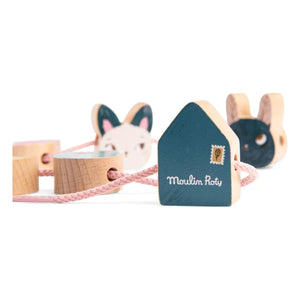 Moulin Roty - Threading beads - Après la pluie