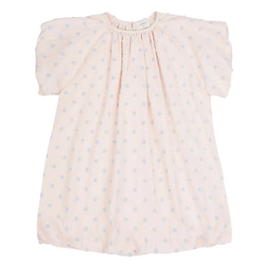 Jenest - Bella Pois Coton Bio Ballonkleid | Hellrosa