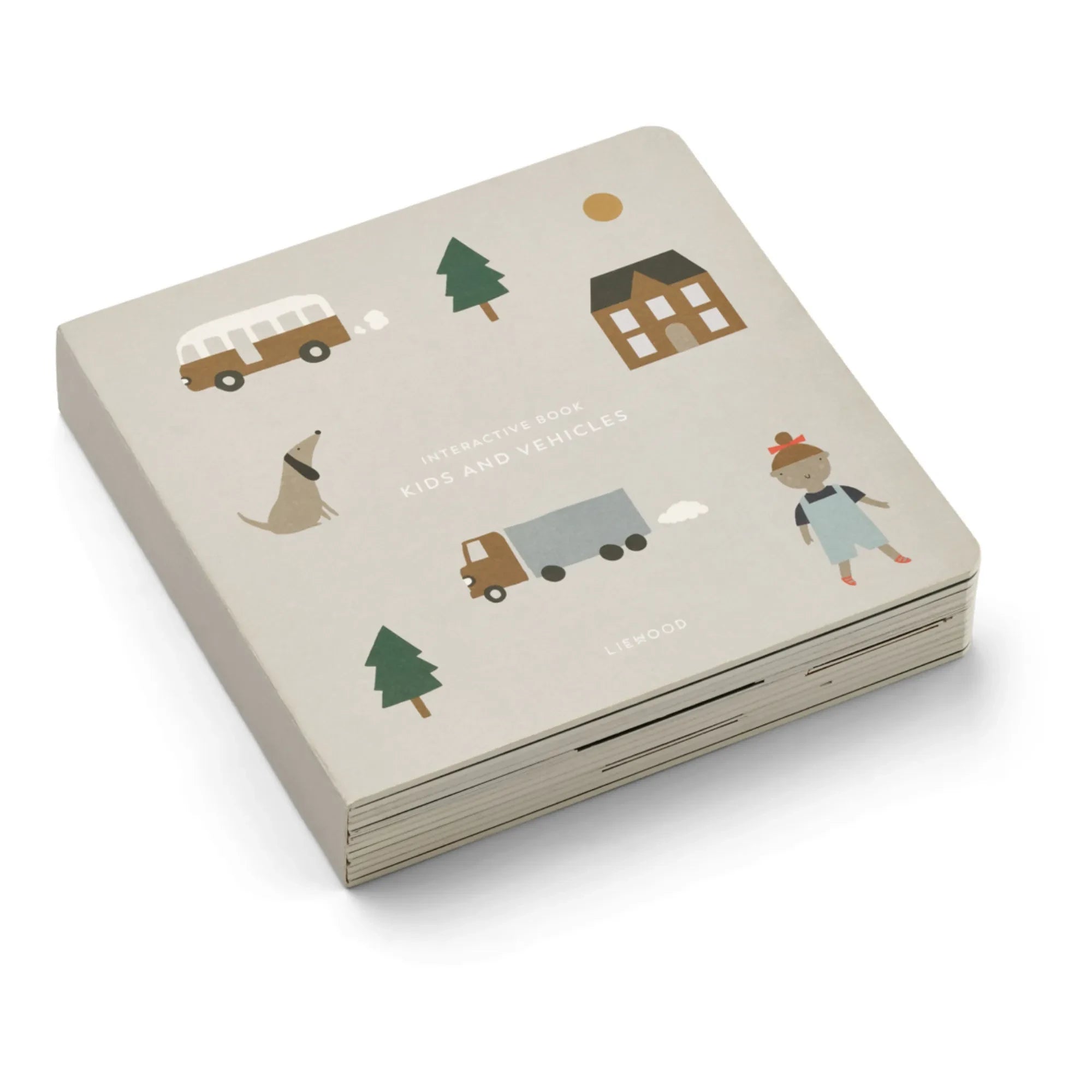 Liewood - Maitland Early Learning Book | Vehicles/Cityscape Mix