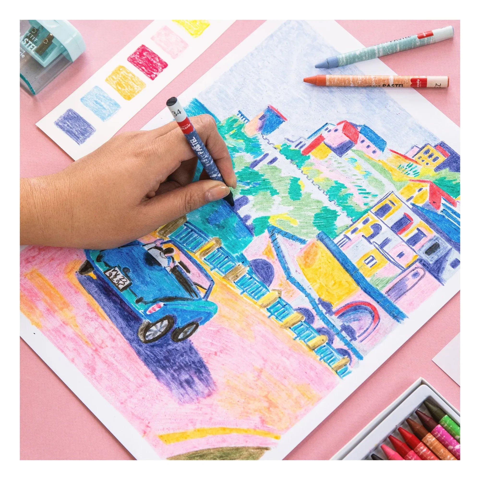 La Petite Épicerie - Numaralı pastel set - Drive