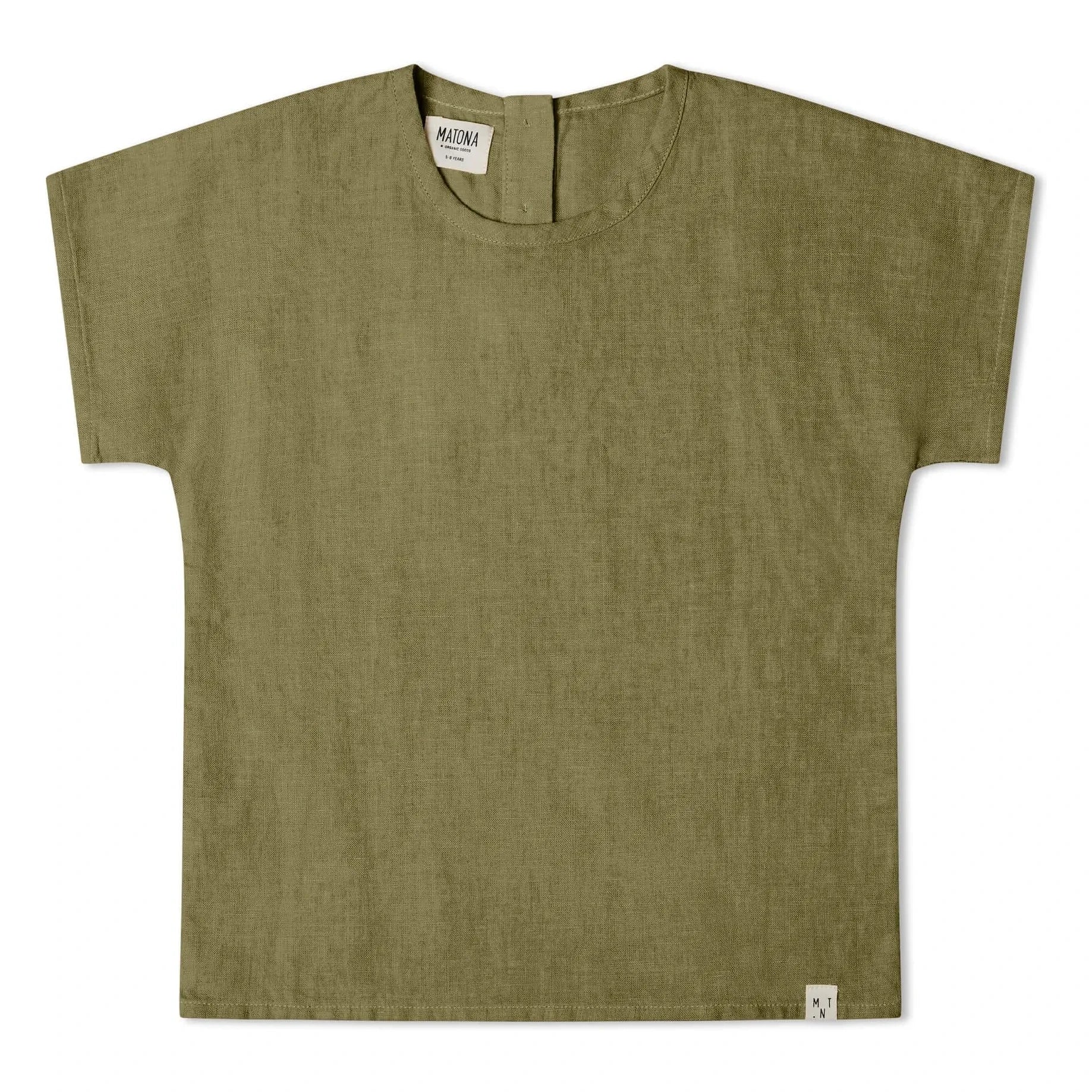 Matona - Easy Lin T-shirt | Zeytin
