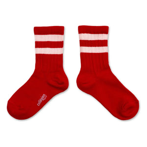 Collégien - Nico Striped Socks | Red