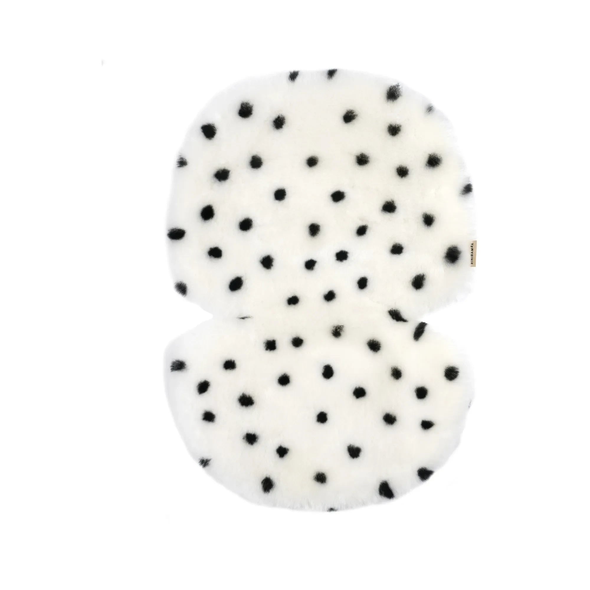 BINIBAMBA - Puset ve Ana Kucağı İçin Koyun Postu - 68x44 cm | Dalmatian