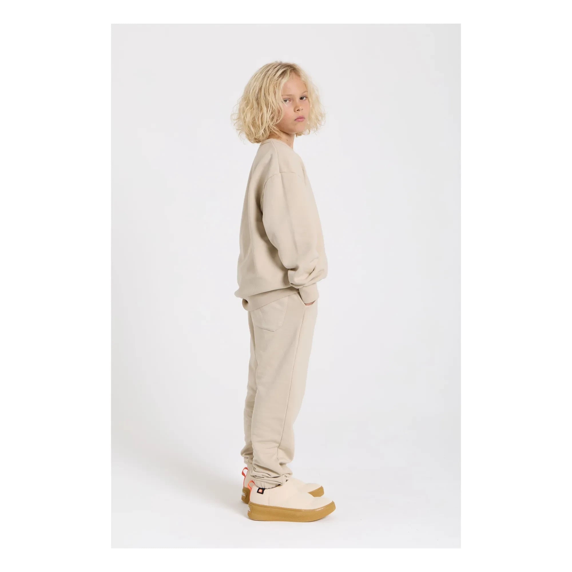 Hundred Pieces - Jogger Run Bio-Baumwolle | Natur