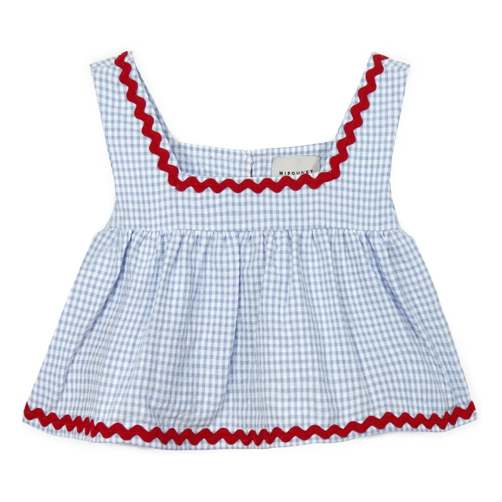 Mipounet - Top Sylvie Vichy | Light Blue