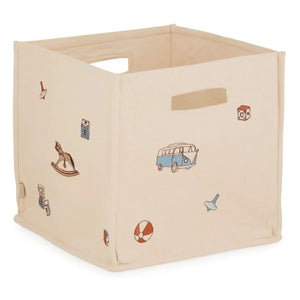 Cam Cam - Vintage Toys Storage Basket | Beige