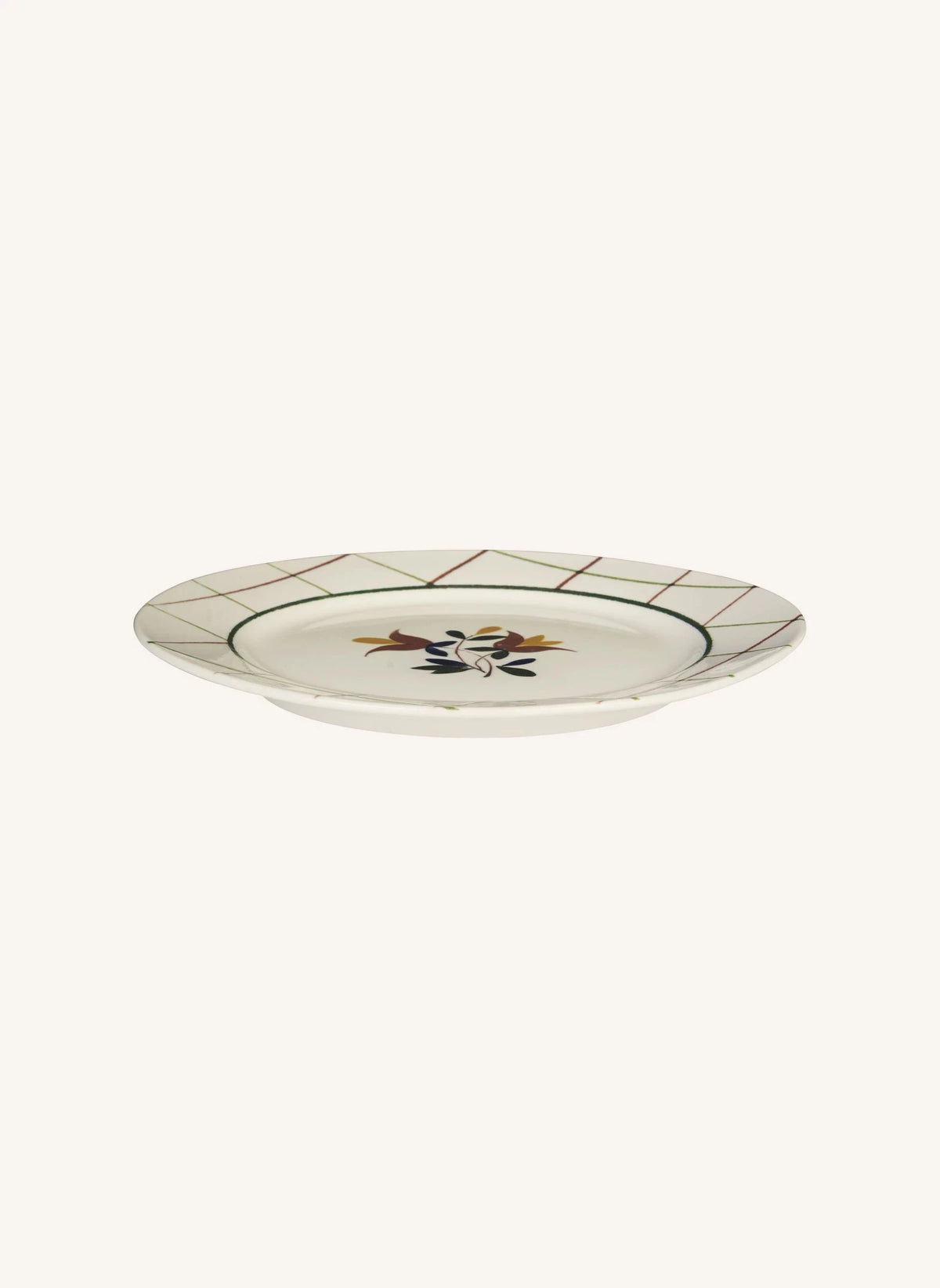 Madam Stoltz - Stoneware Plate | White