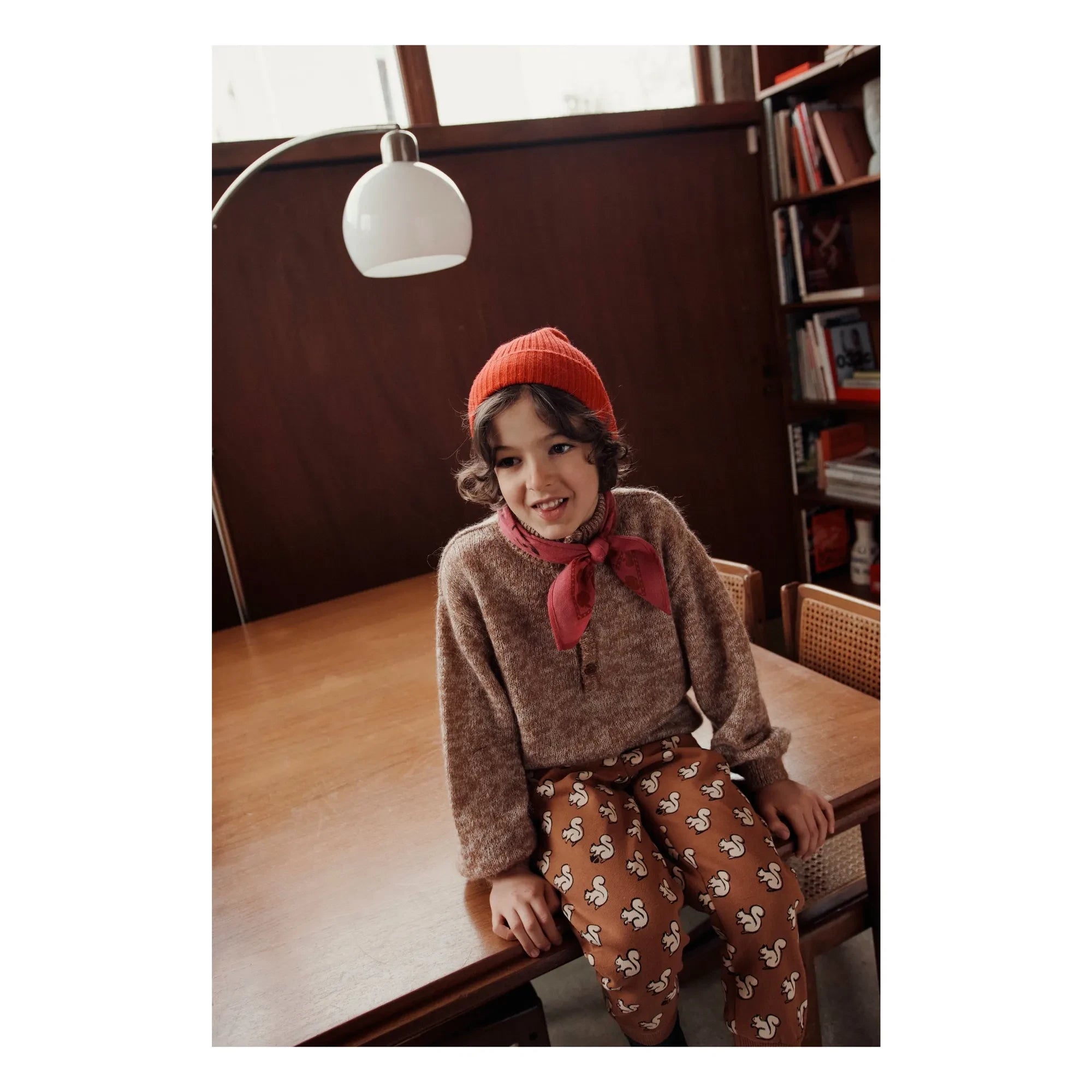 Emile et Ida – Jogger Squirrels Bio-Baumwolle | Karamell