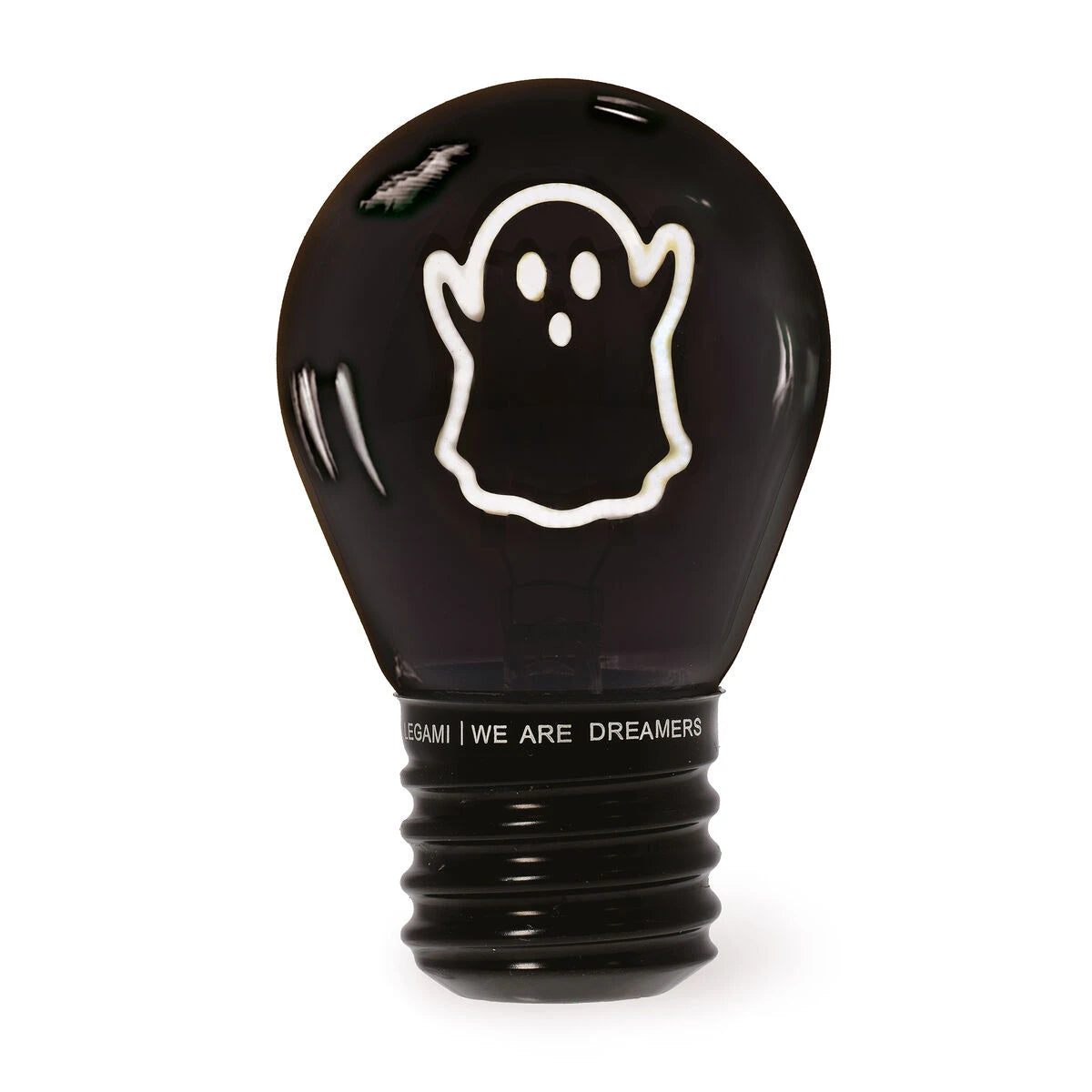 Legami - Decorative Lightbulb-Shaped Table Lamp - Ghost - Bulb Fiction
