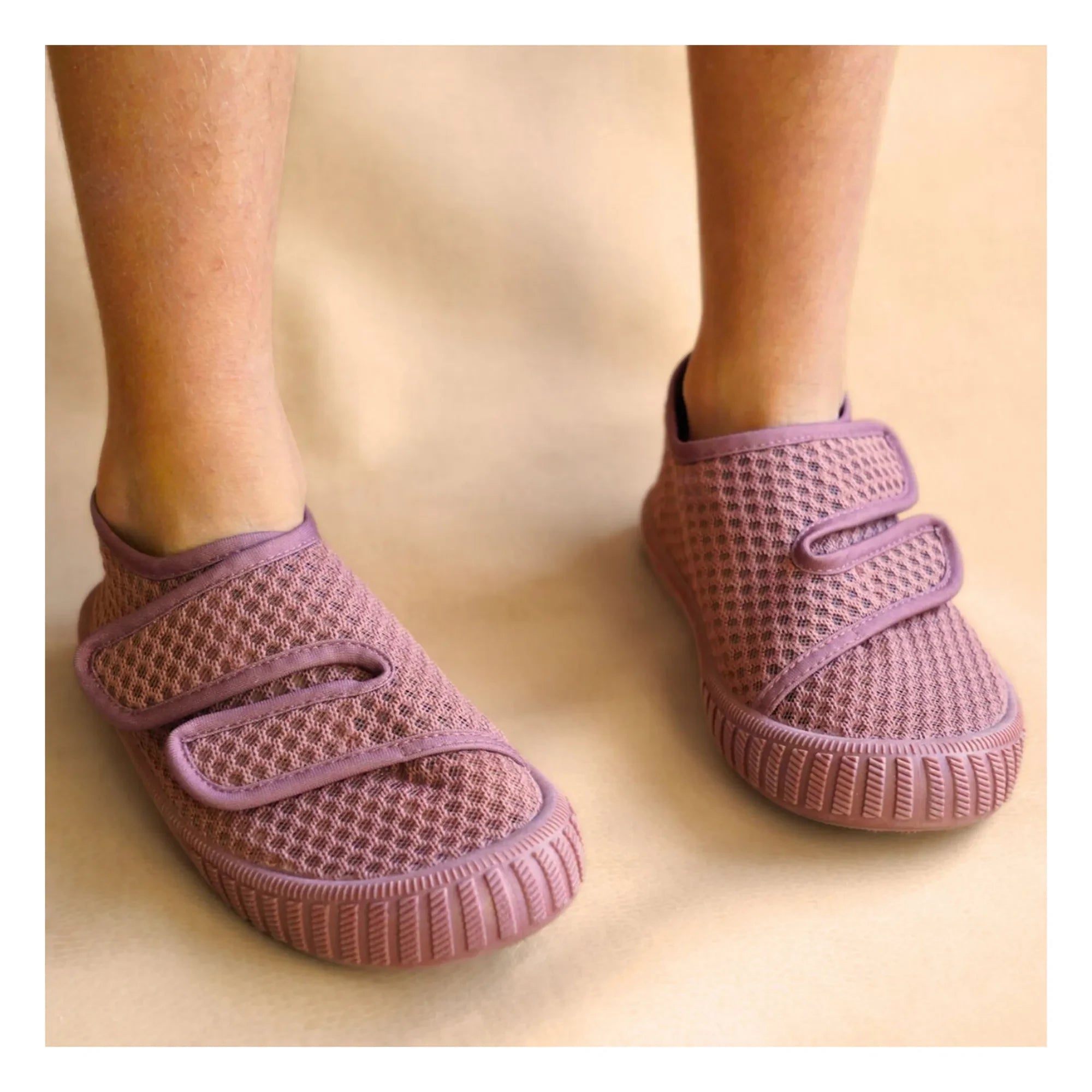 Grech & Co - Scratch Play Recycled Fiber Sneakers | Powder Pink