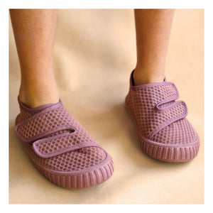 Grech & Co - Scratch Play Recycled Fiber Sneakers | Powder Pink