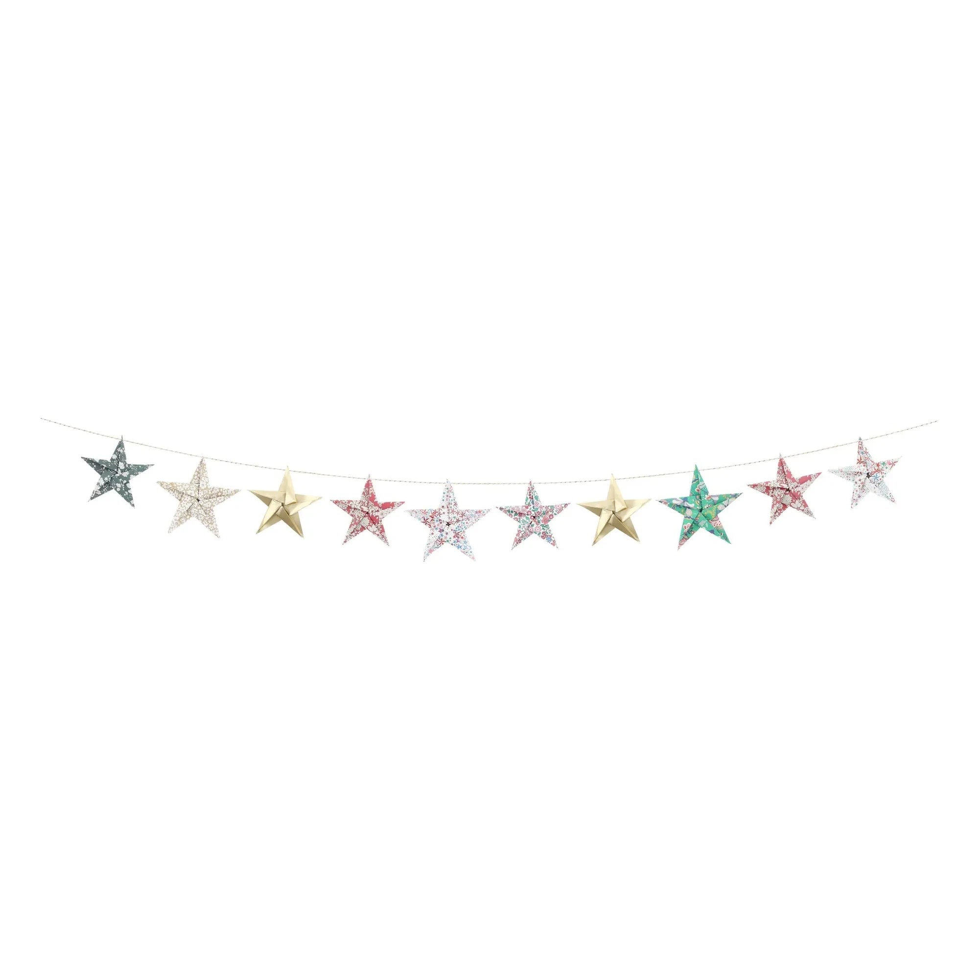 Meri Meri - Liberty x Meri Meri yıldız çelengi