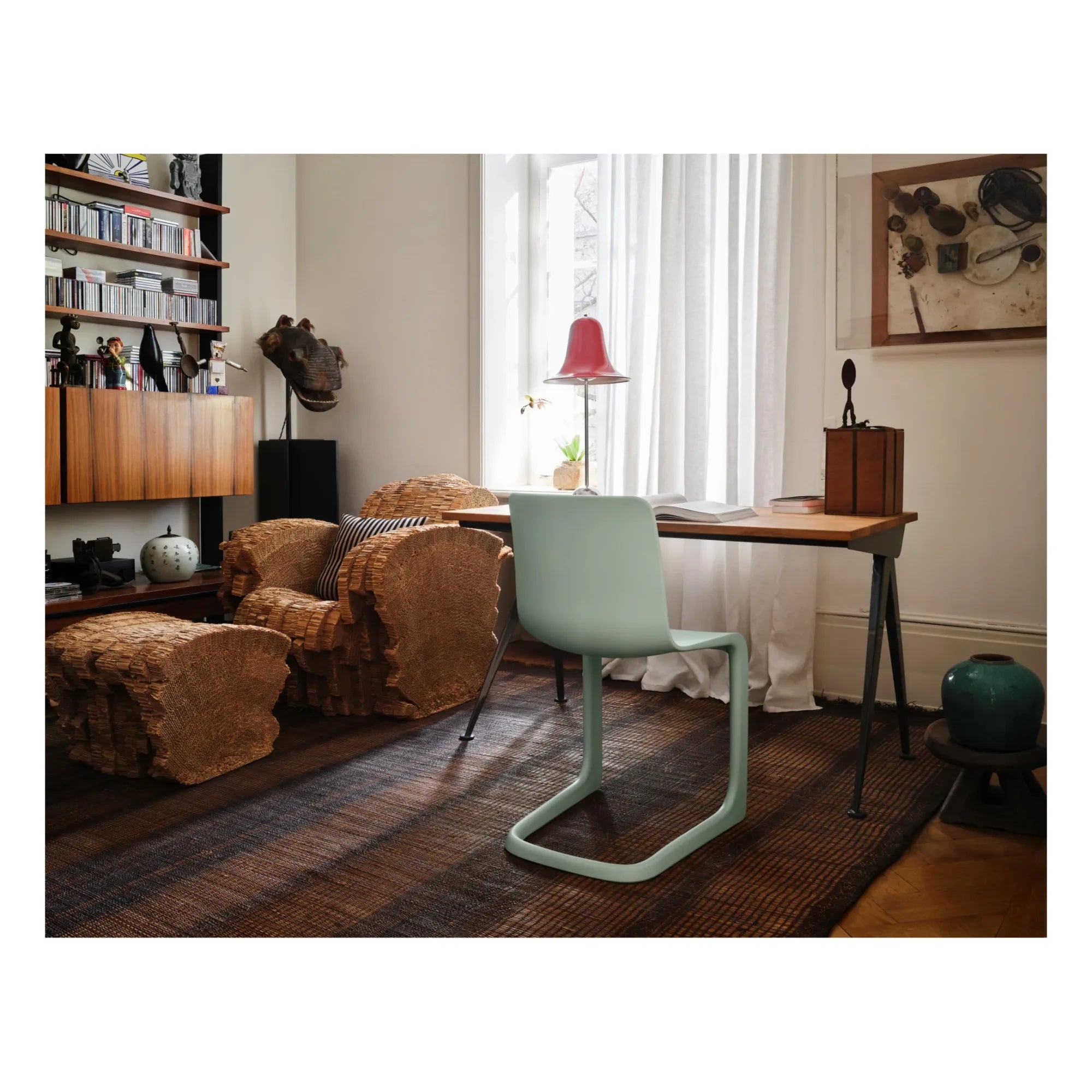Vitra - EVO-C Sandalye - Jasper Morrison | Açık Nane