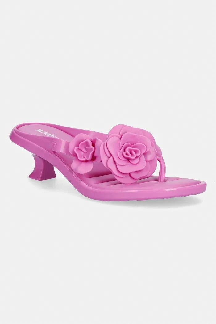 Melissa MELISSA THONG KITTEN HEEL PETALS AD