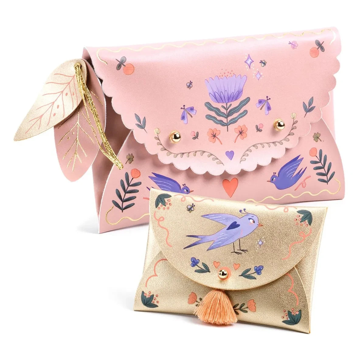 Djeco - DIY Kiti - Kendi Clutch Çantalarınızı Yapın: Sweet Fashionista