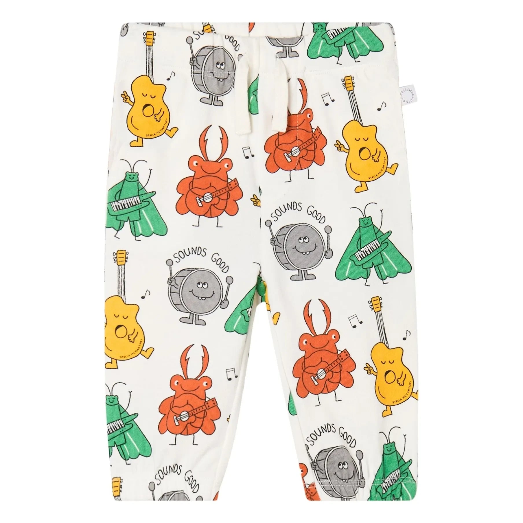 Stella McCartney Kids - Organik Pamuk Müzik Jogger | Fildişi
