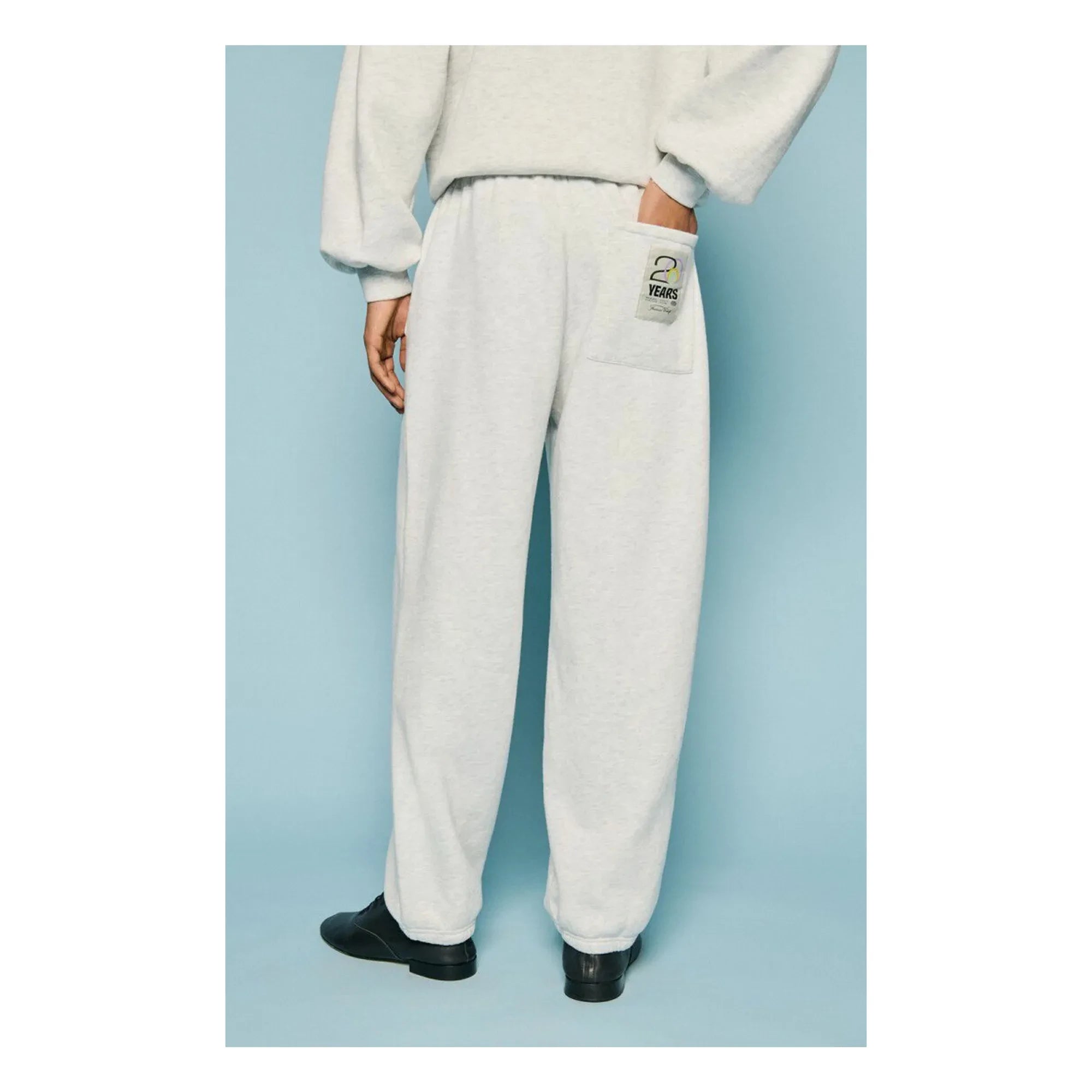 American Vintage - Jogger Baptown - 20. Yıl Dönümü Koleksiyonu | Gri melanj