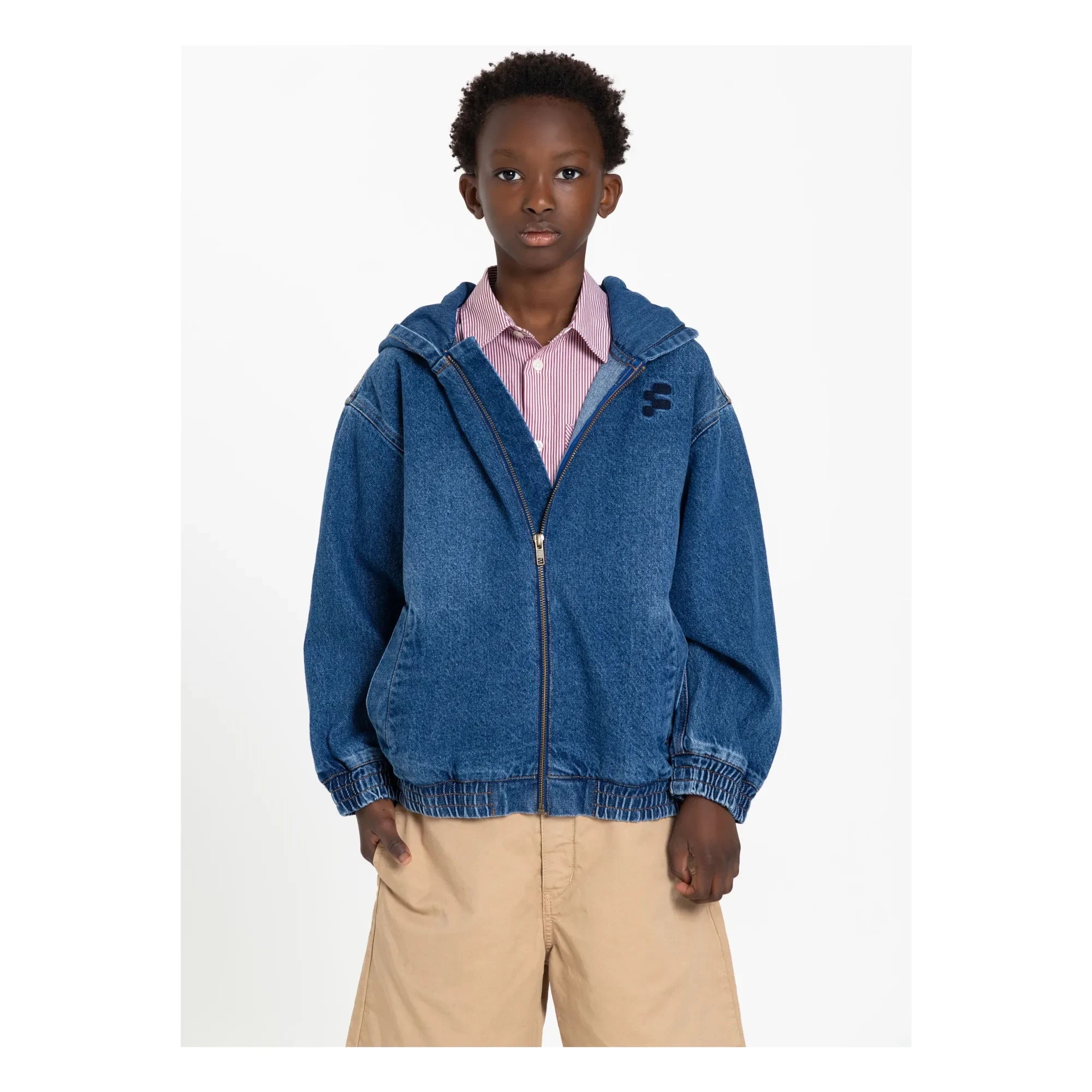 Finger in the nose - Rogue Striped Shirt | Brick Red