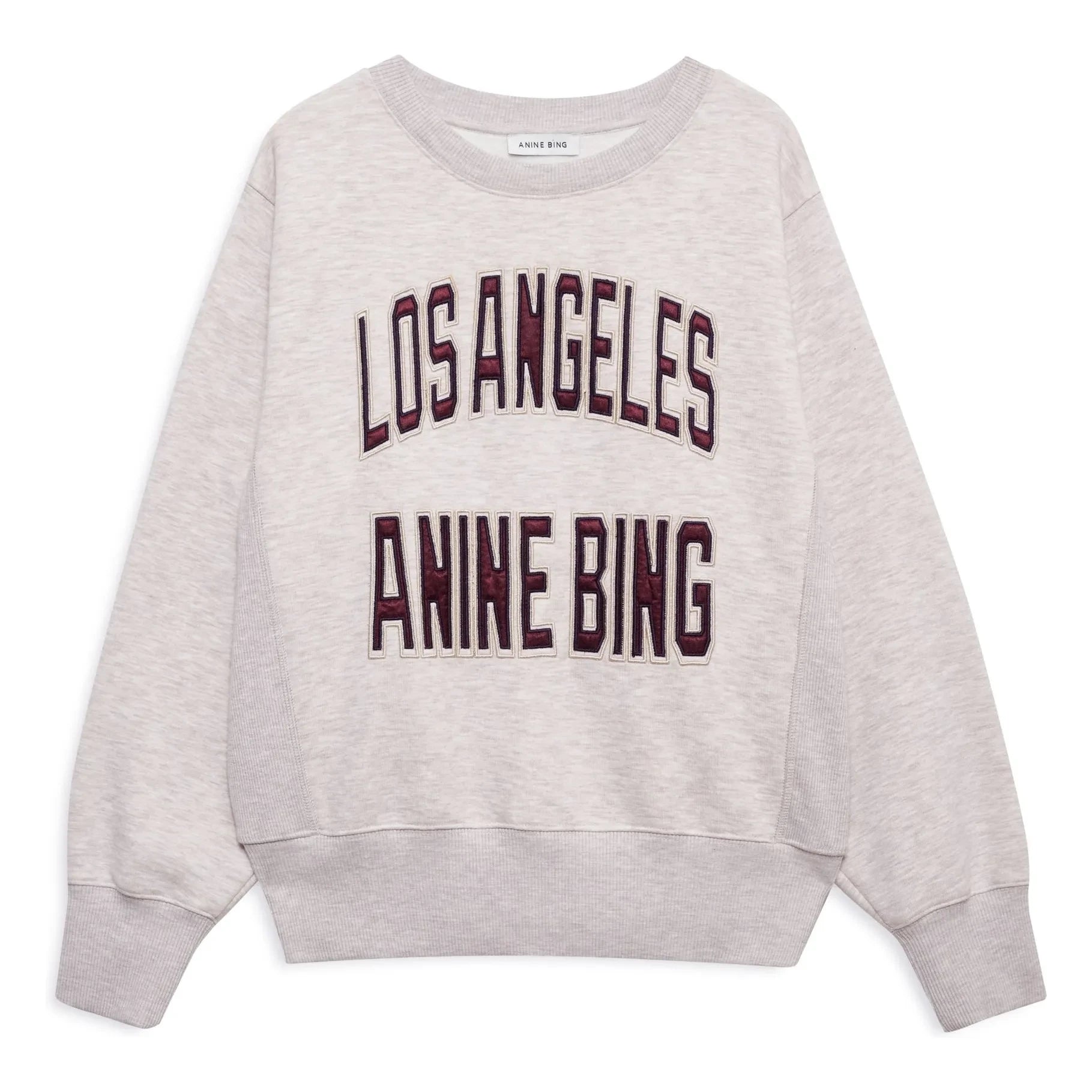 Anine Bing - Harry LA sweatshirt | Kırçıllı bej
