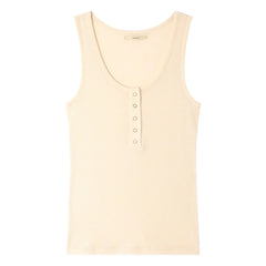 Sessùn - Camargo Strap Tank Top | Ecru