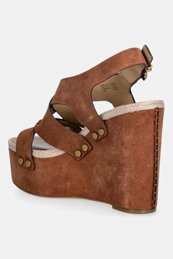 MICHAEL Michael Kors Raven Wedge Sandal Süet Sandalet