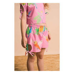 Maison Mangostan - Kurz Oiseaux | Rosa