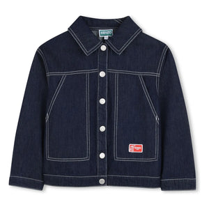 Kenzo - Kenzo Garden Denim Jacket | Dark Blue