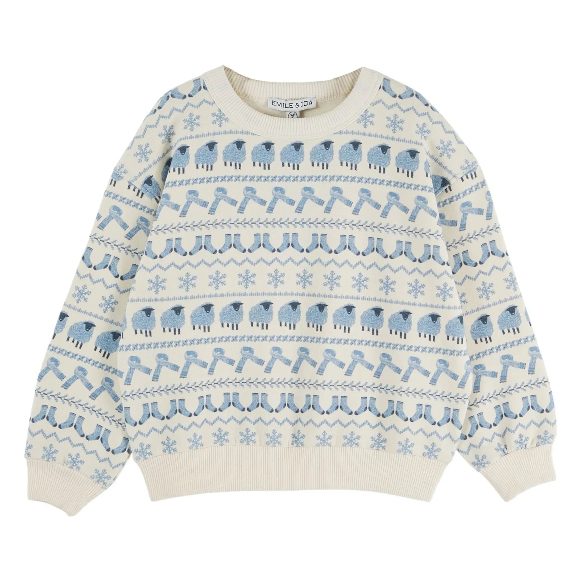 Emile et Ida - Woolly Sheep Organic Cotton | Ecru