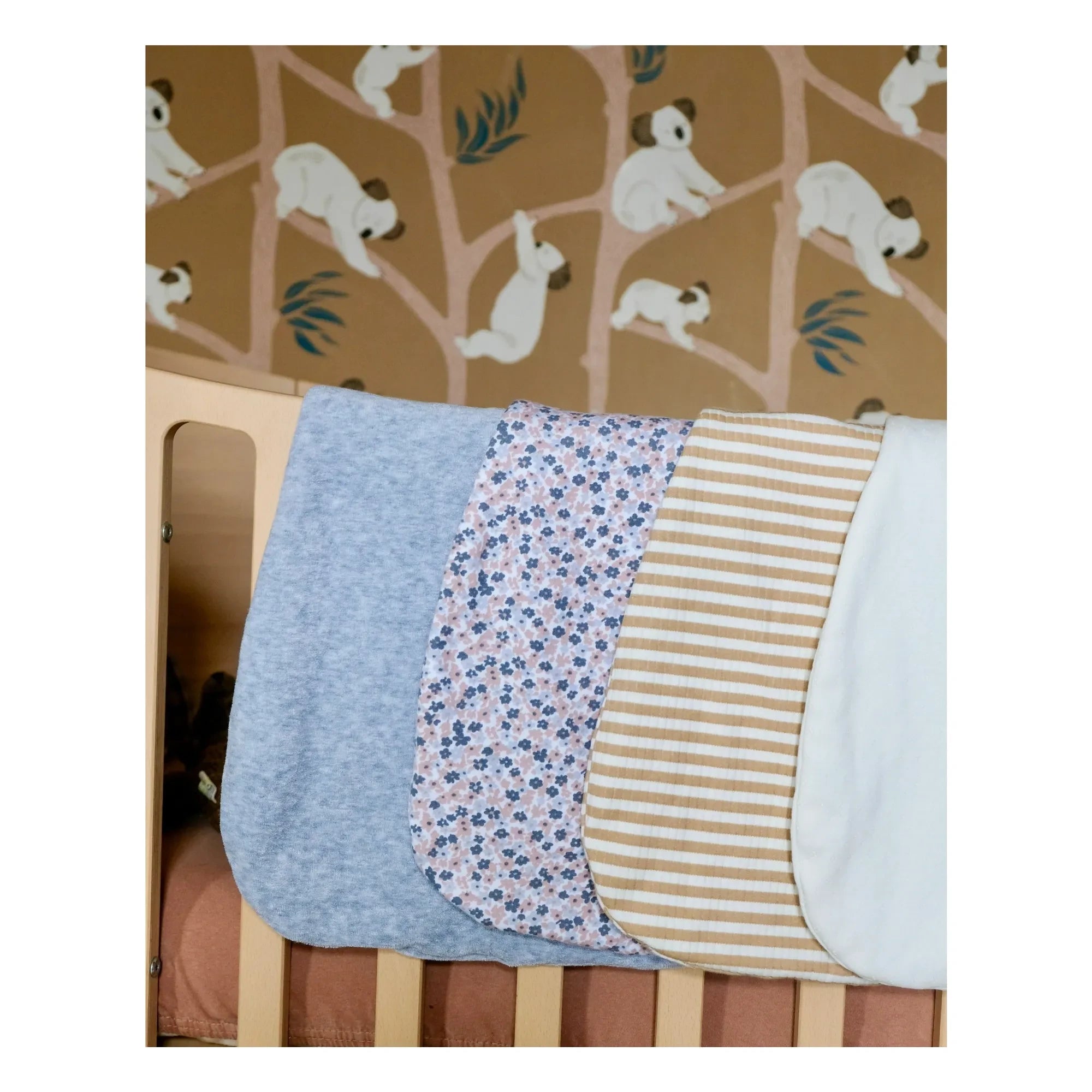 Tante Reine - Organic Cotton Swaddle Bag | Grey Melange