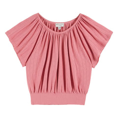 Emile et Ida – T-Shirt „Banka“ | Himbeere