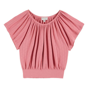 Emile et Ida – T-Shirt „Banka“ | Himbeere