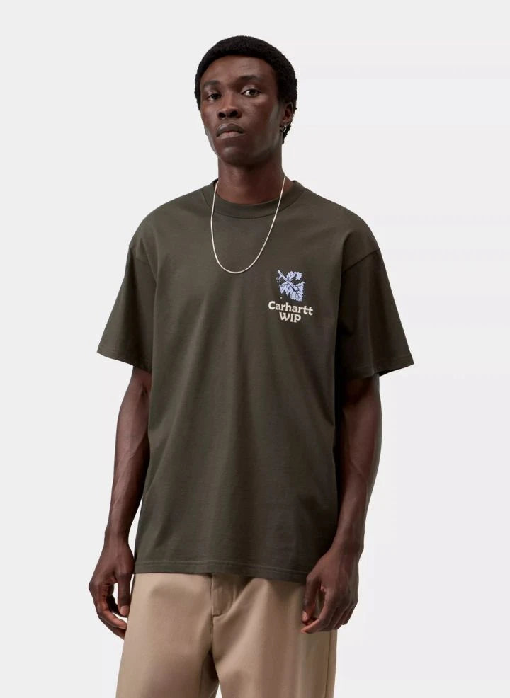 Carhartt WIP - Grape Picker Tişört | Koyu gri
