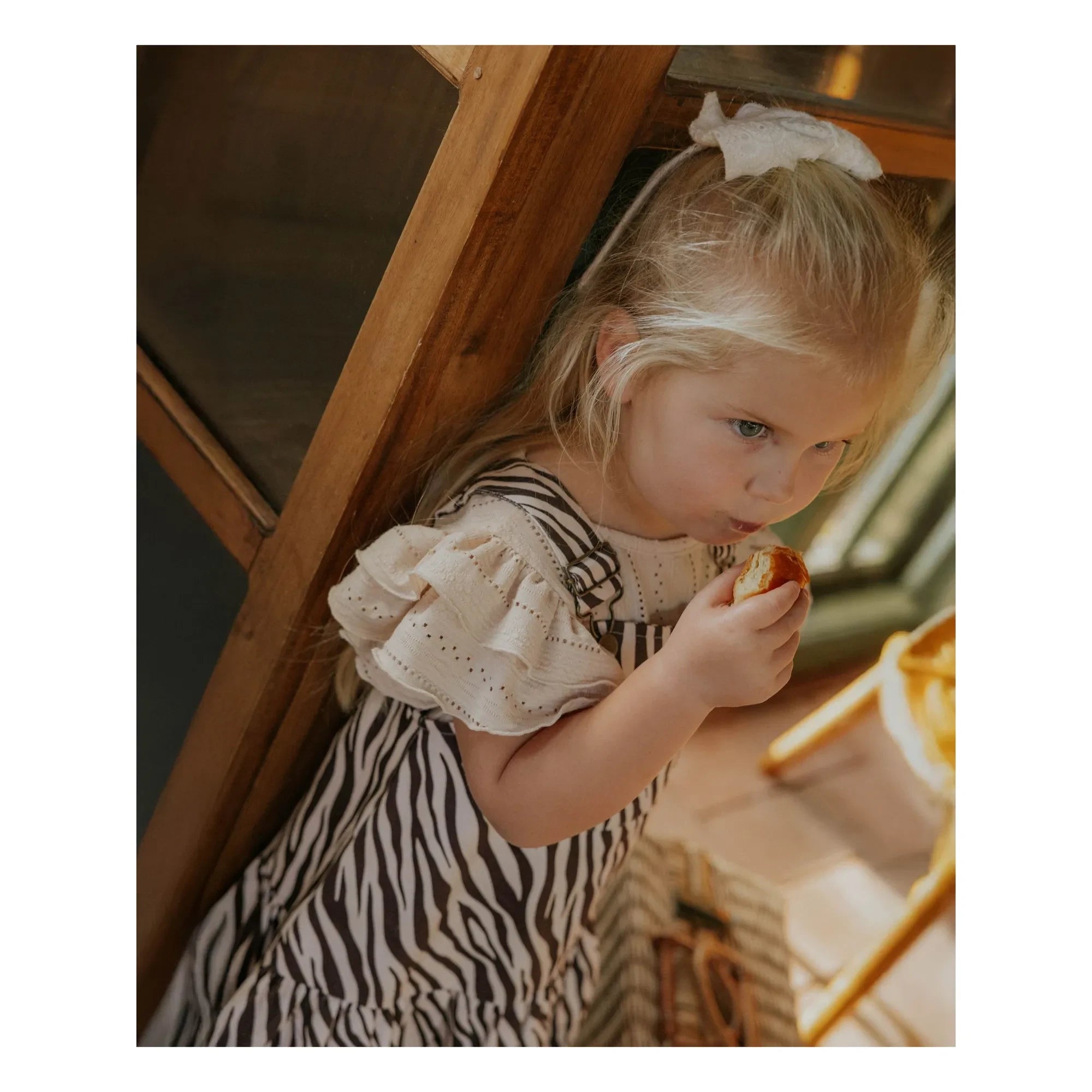 Fliink - Duna Zebra Kleid | Schwarz