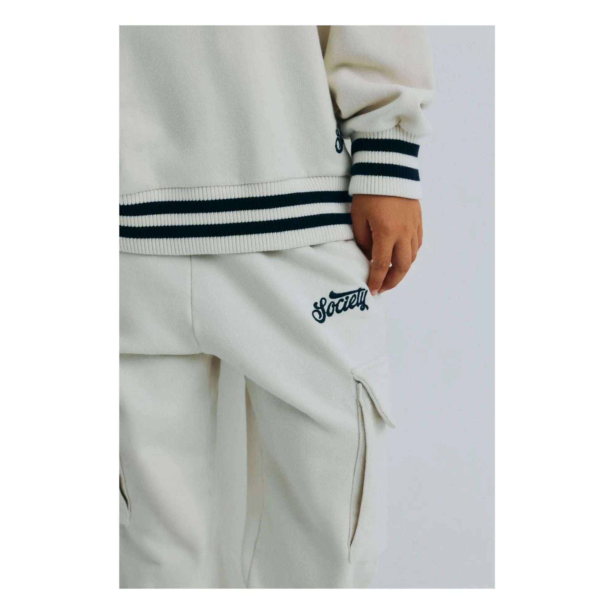 the new society - Jogger Kargo Finnia | Ecru