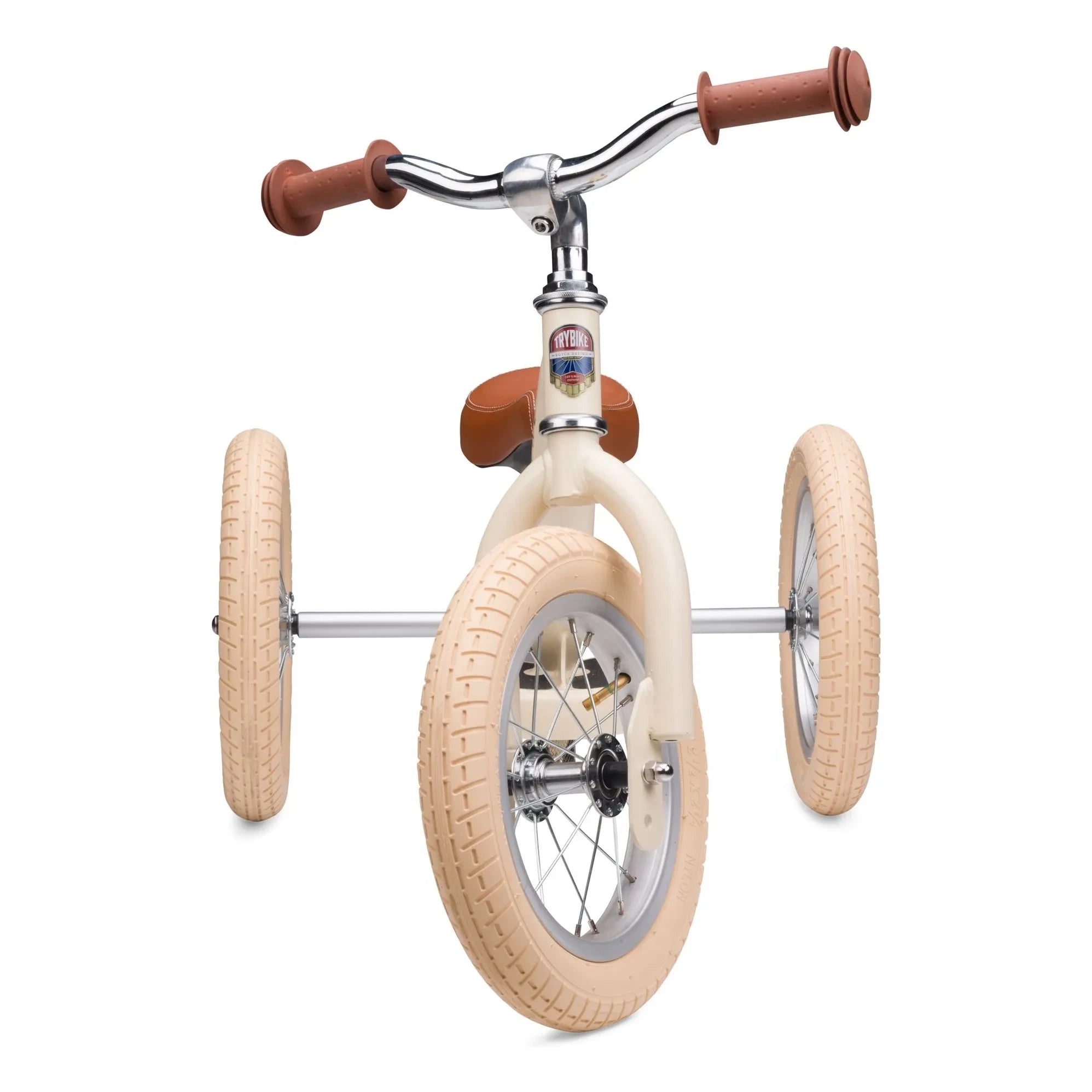 Trybike - Denge Bisikleti - Üç Tekerlekli Bisiklet | Krem
