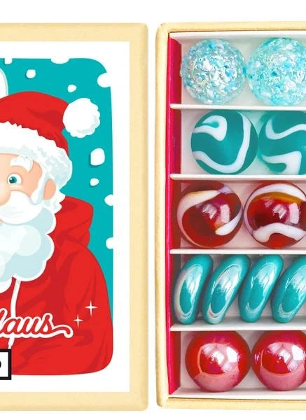 Billes & Co - Santa'nın Kutusu - 25 Mermer | Mavi
