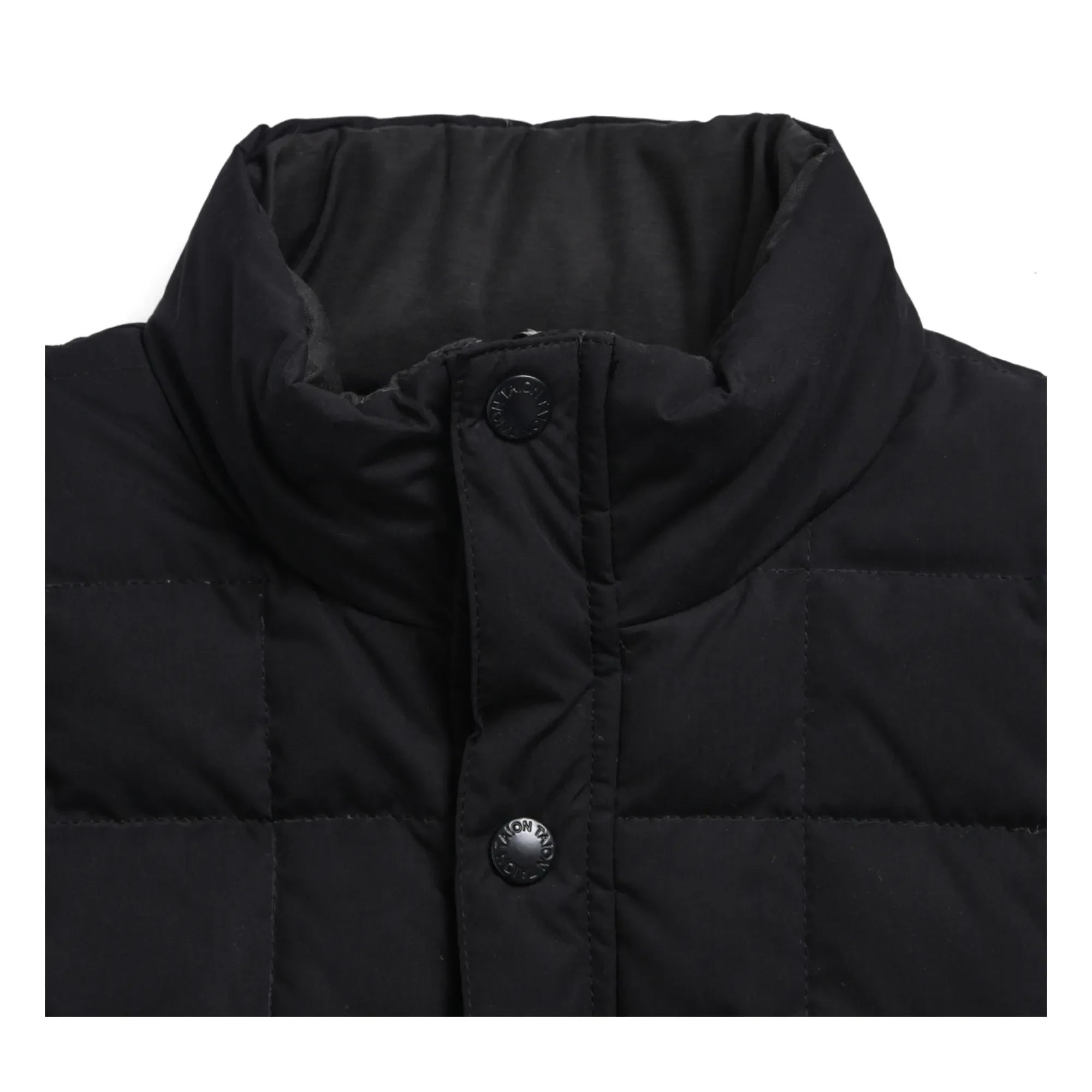 Taion - Mountain Unisex Çift Taraflı Kolsuz Mont | Siyah